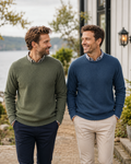 Pullover rund hals