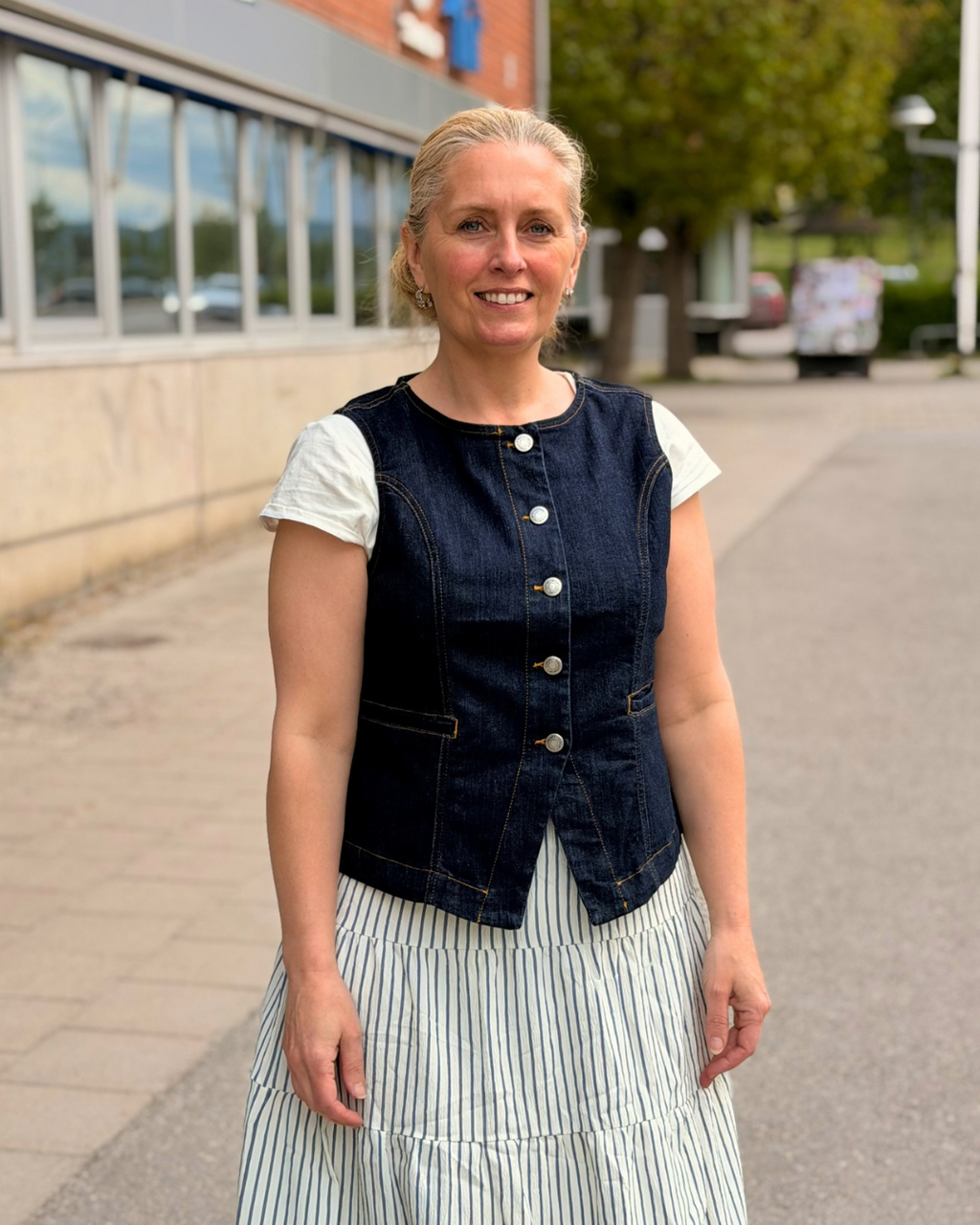 Jeansväst