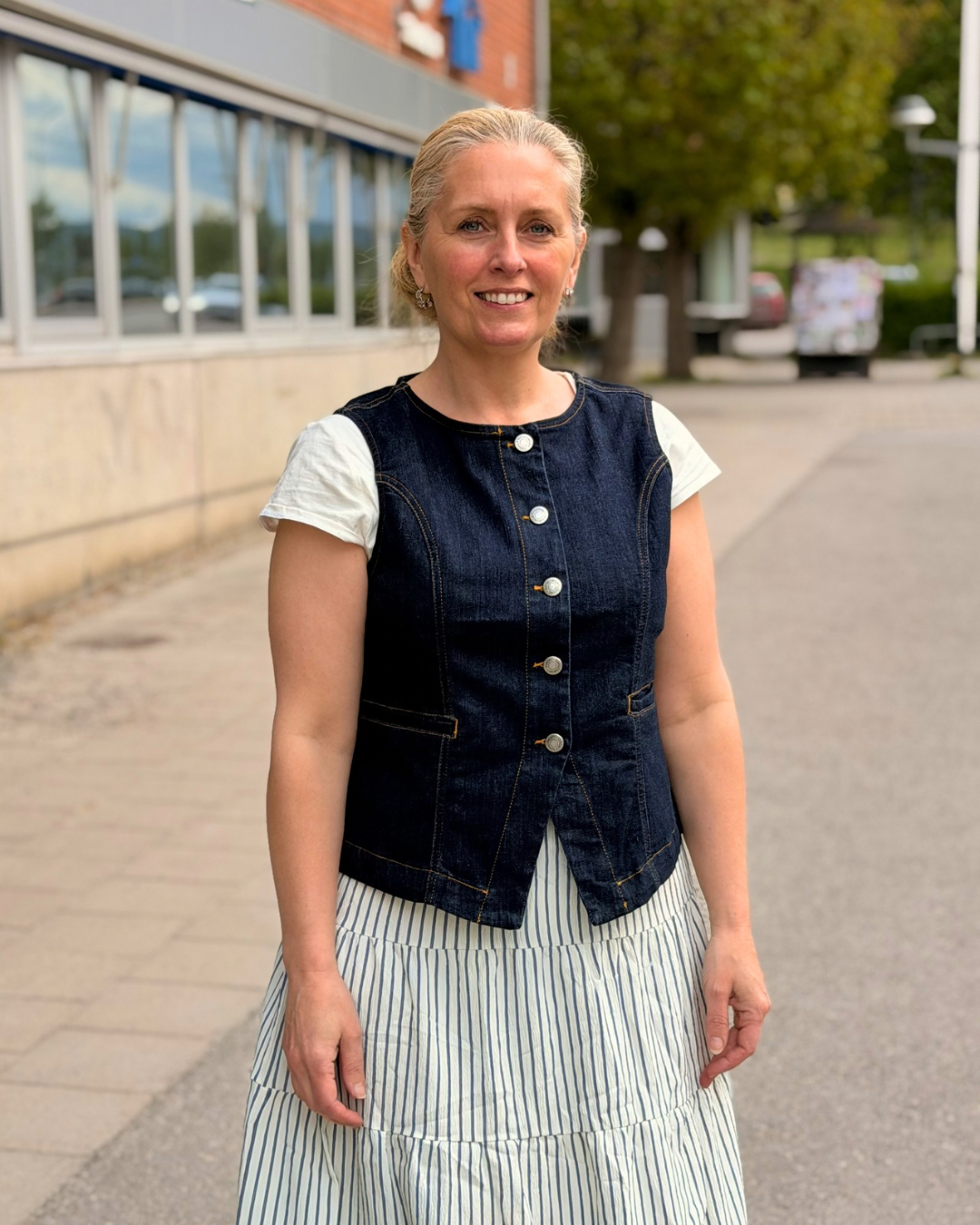 Jeansväst
