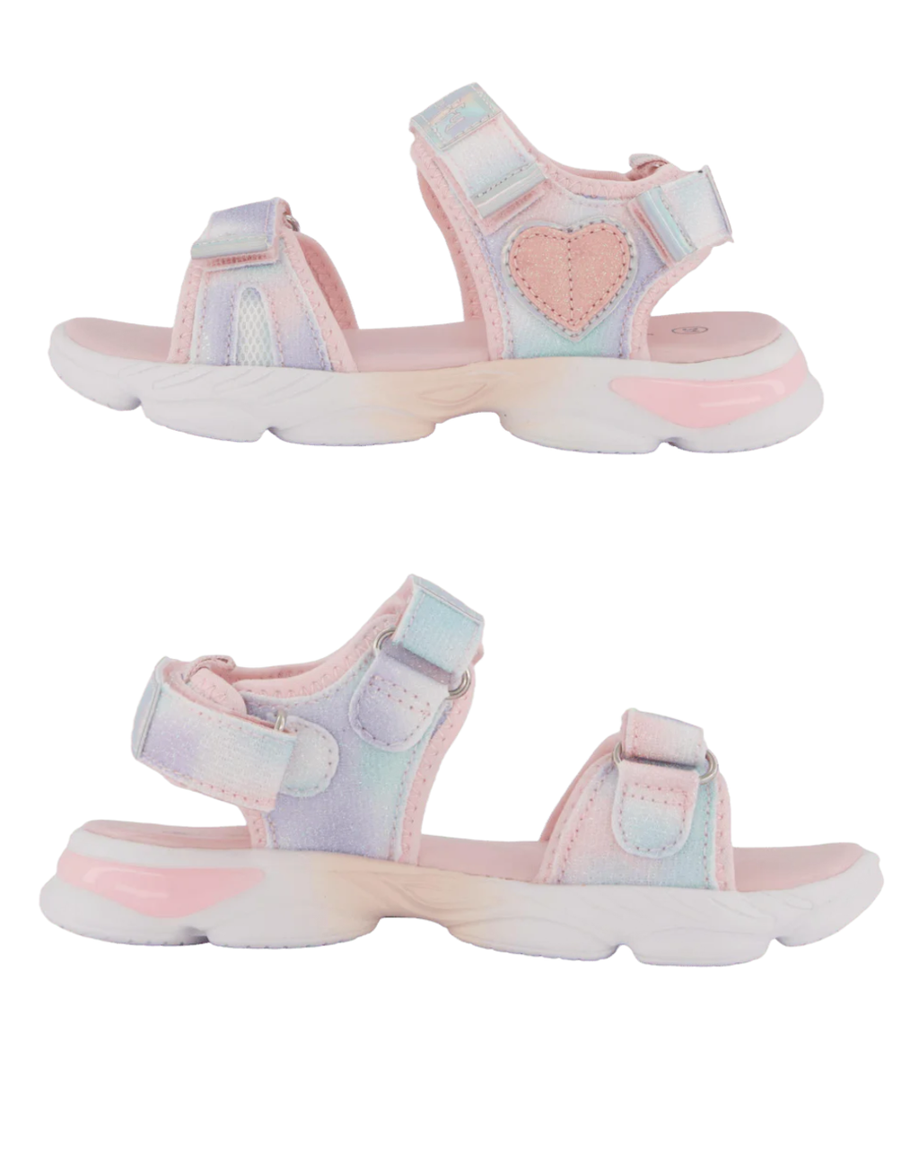 Sandal med blinkeffekt