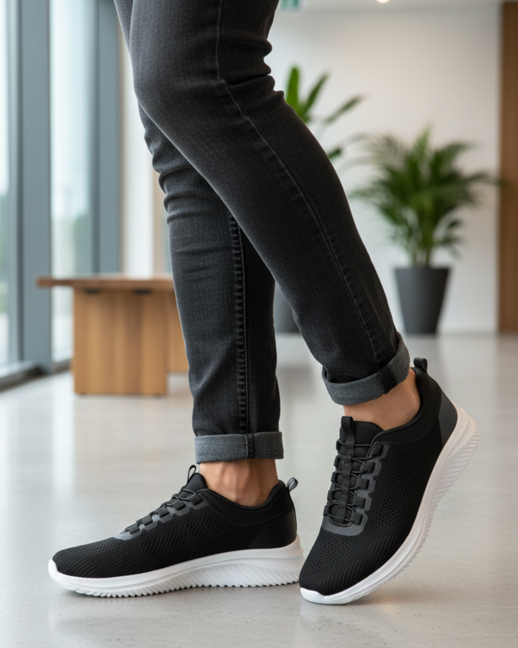 Sneakers utan snörning