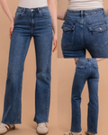 Jeans med lockfickor