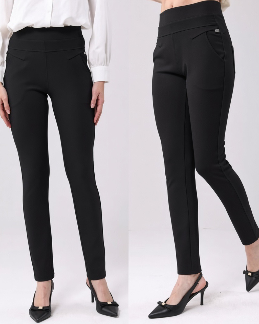Leggings med fickor