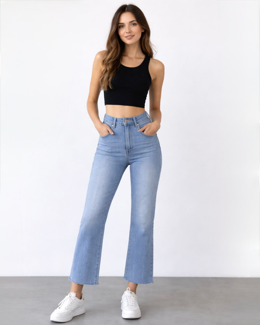 Jeans med flare
