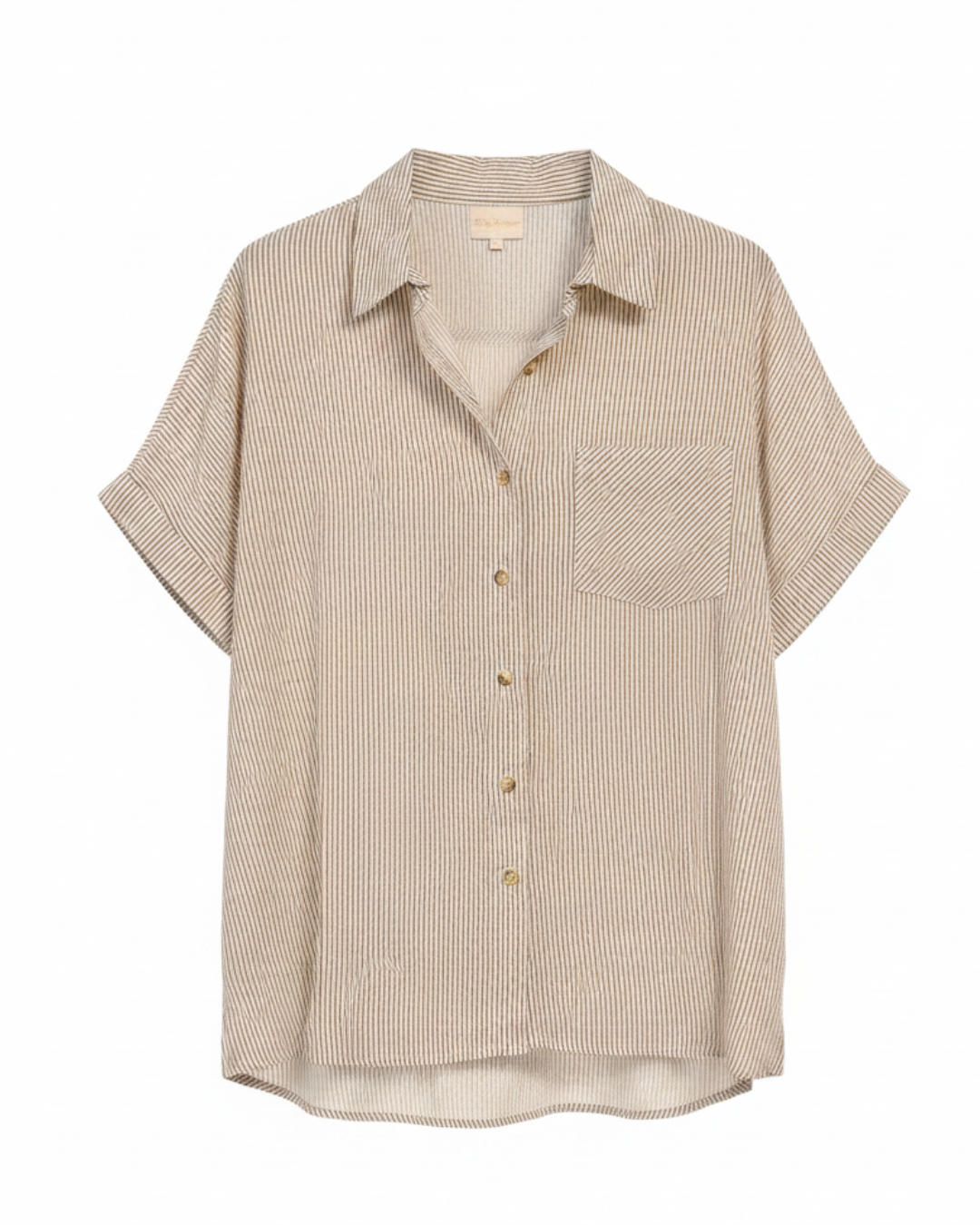 Skjortblus rayon