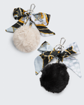 Väskcharm pälsboll