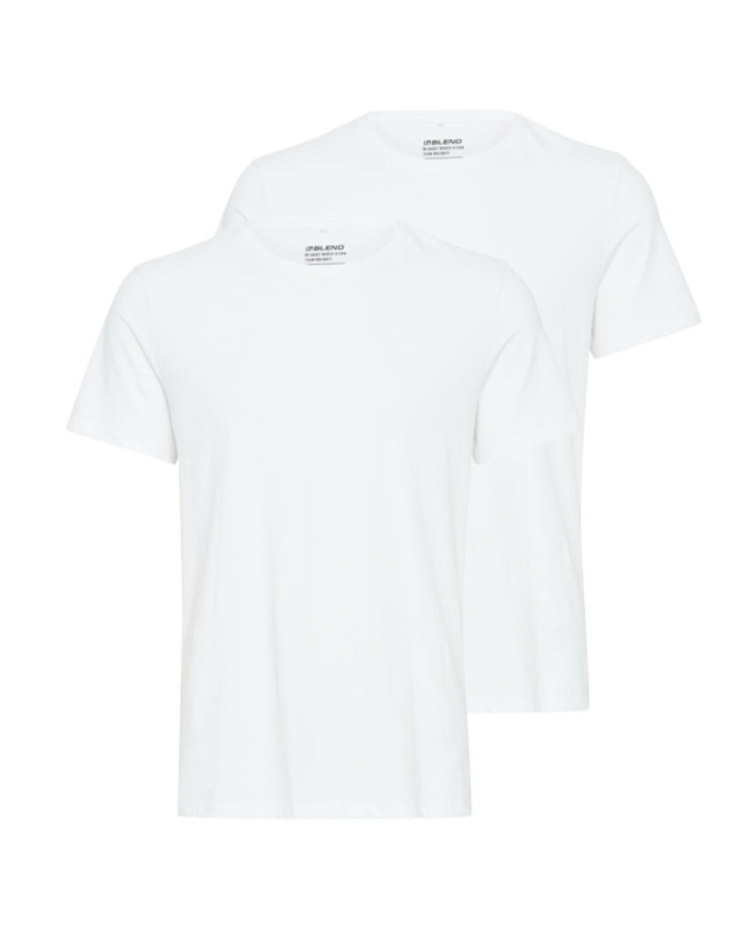 2-pack t-shirt rund hals
