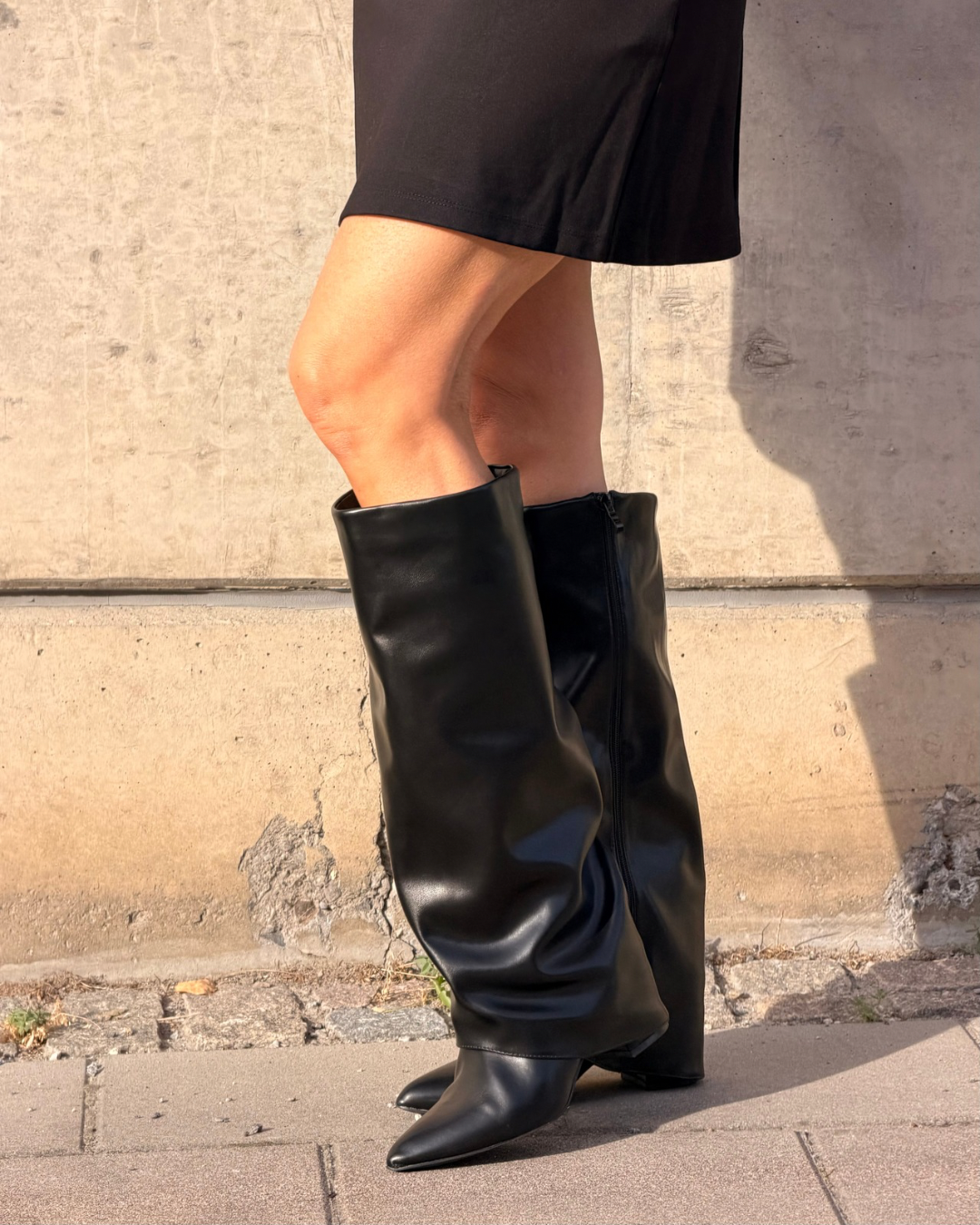 Slouchy stövel