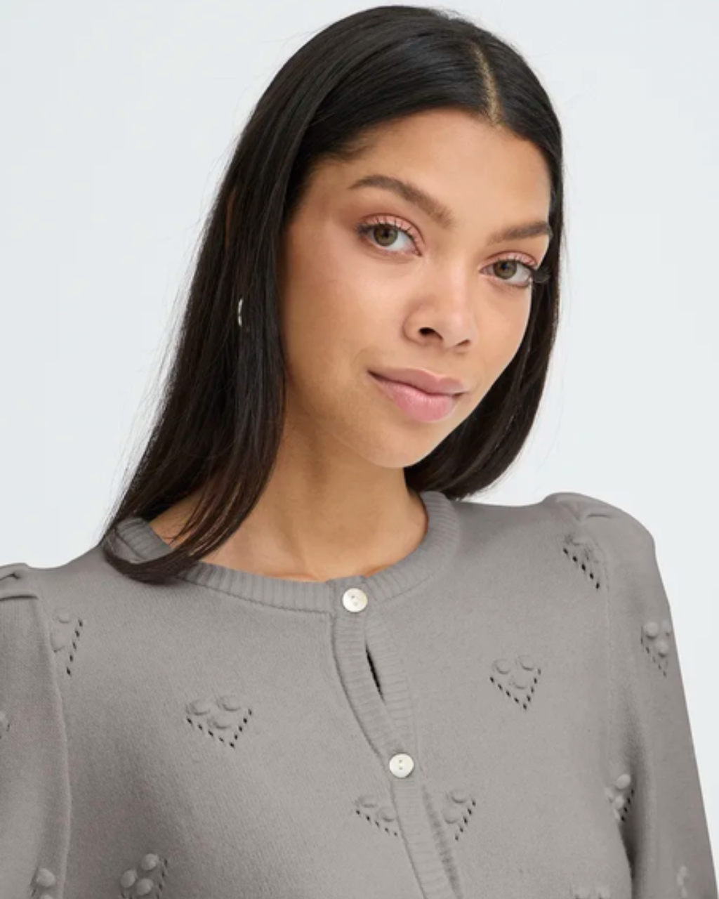 Cardigan Pointelle