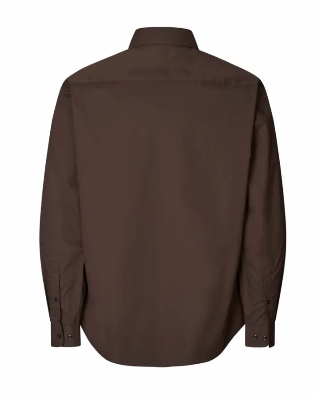 Skjorta Poplin med armficka