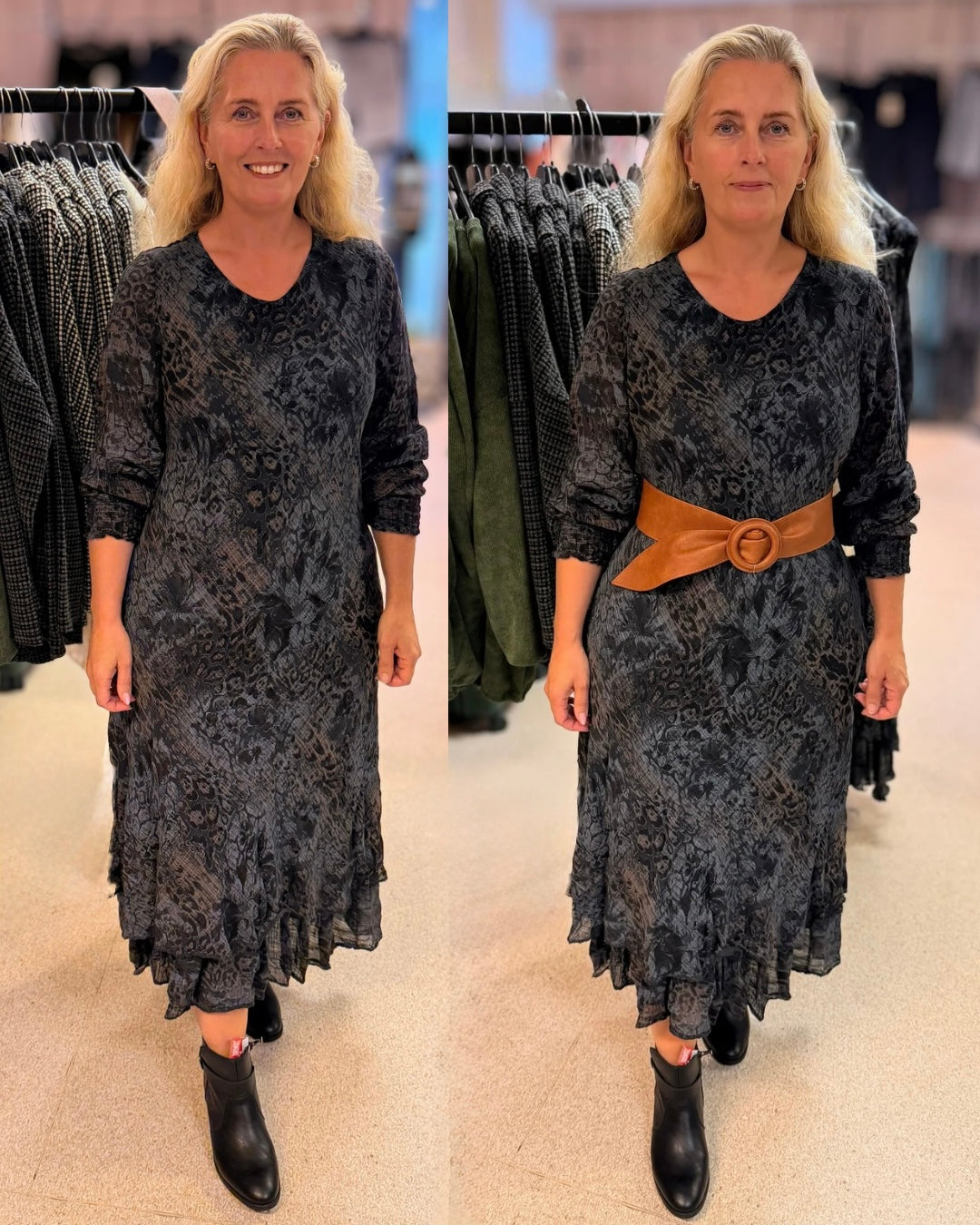 Klänning maxi