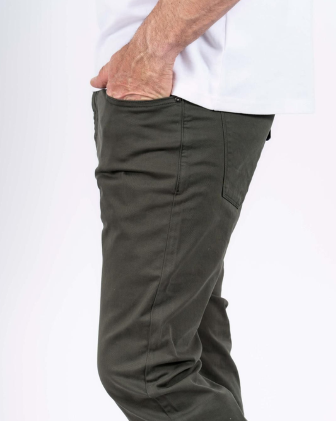 Chinos forest green