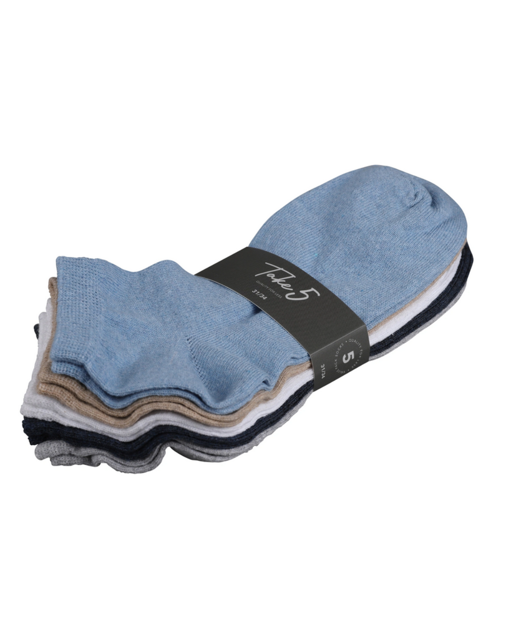 Sneakersstrumpor 5-pack