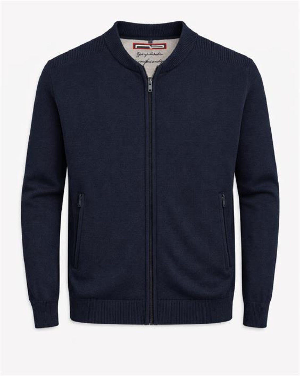 Cardigan med dragkedja