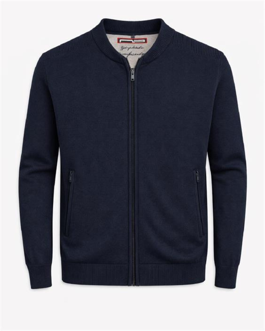 Cardigan med dragkedja