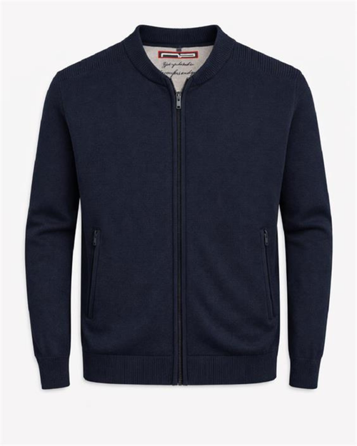 Cardigan med dragkedja