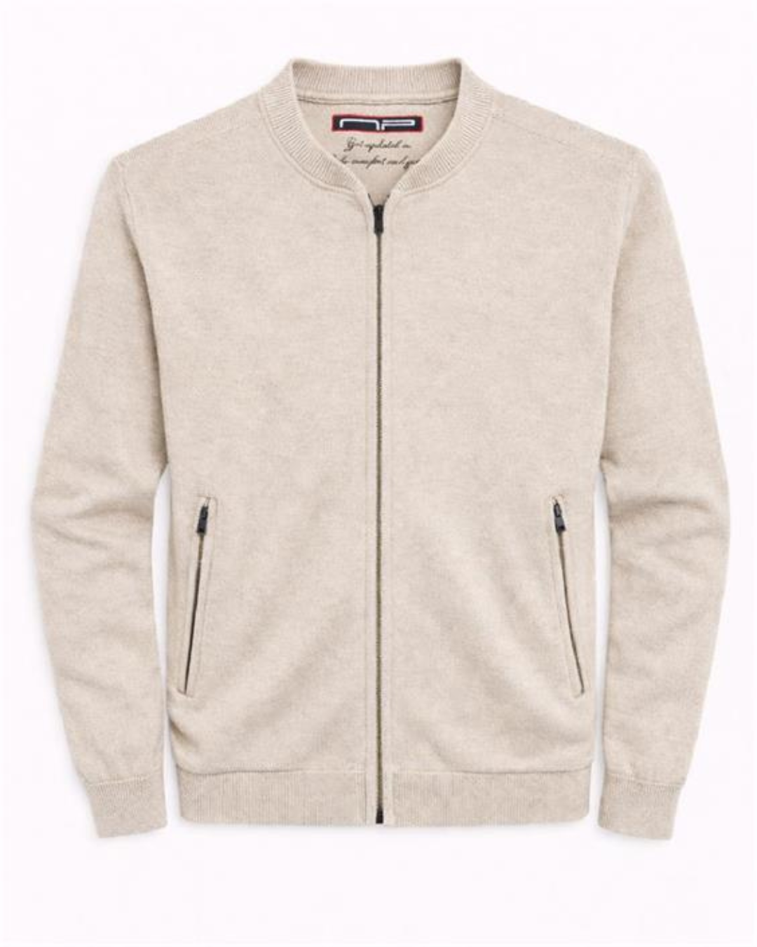 Cardigan med dragkedja