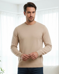 Pullover rund hals