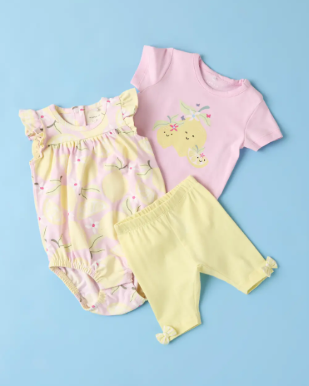 Caprileggings med rosett