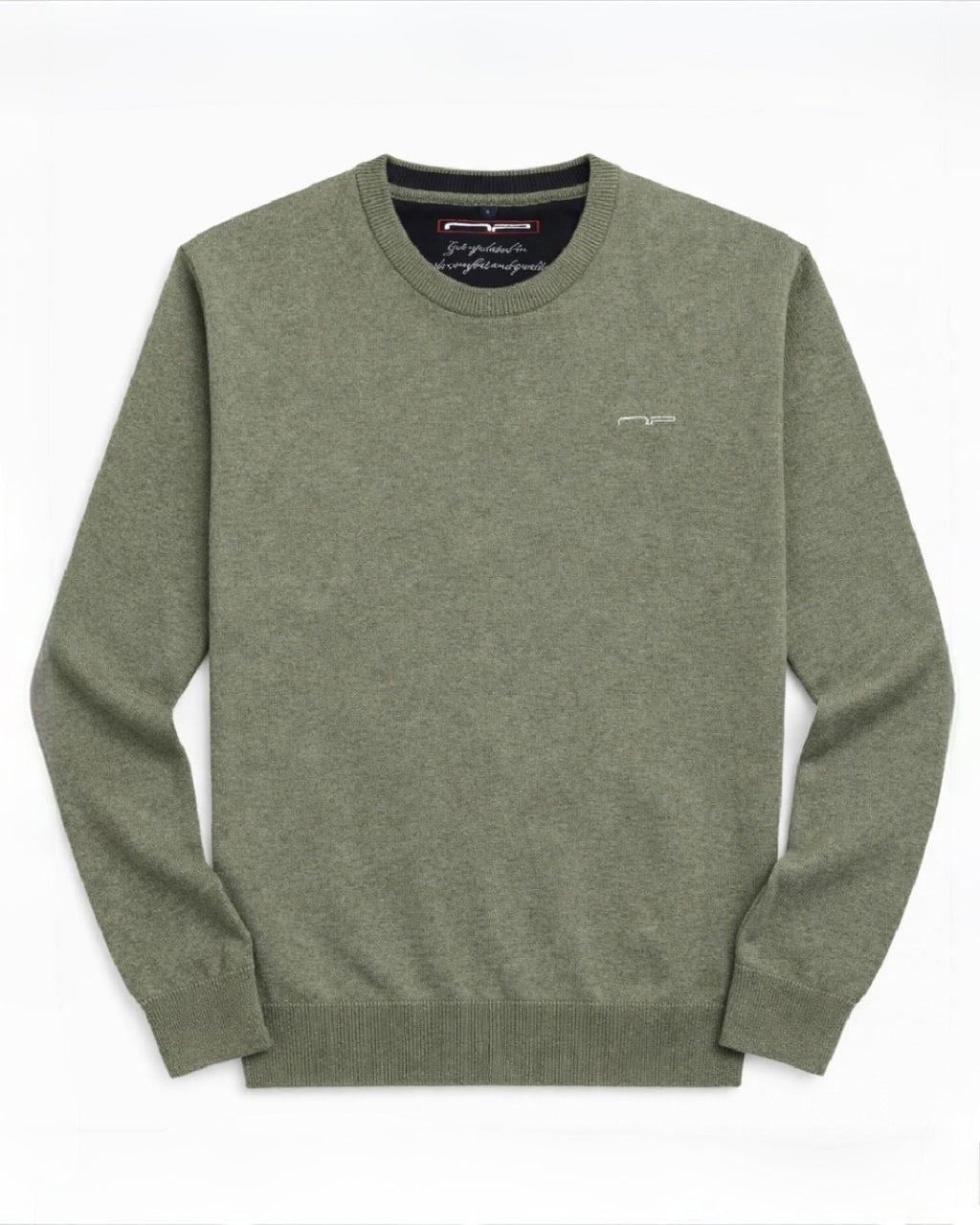 Pullover rund hals