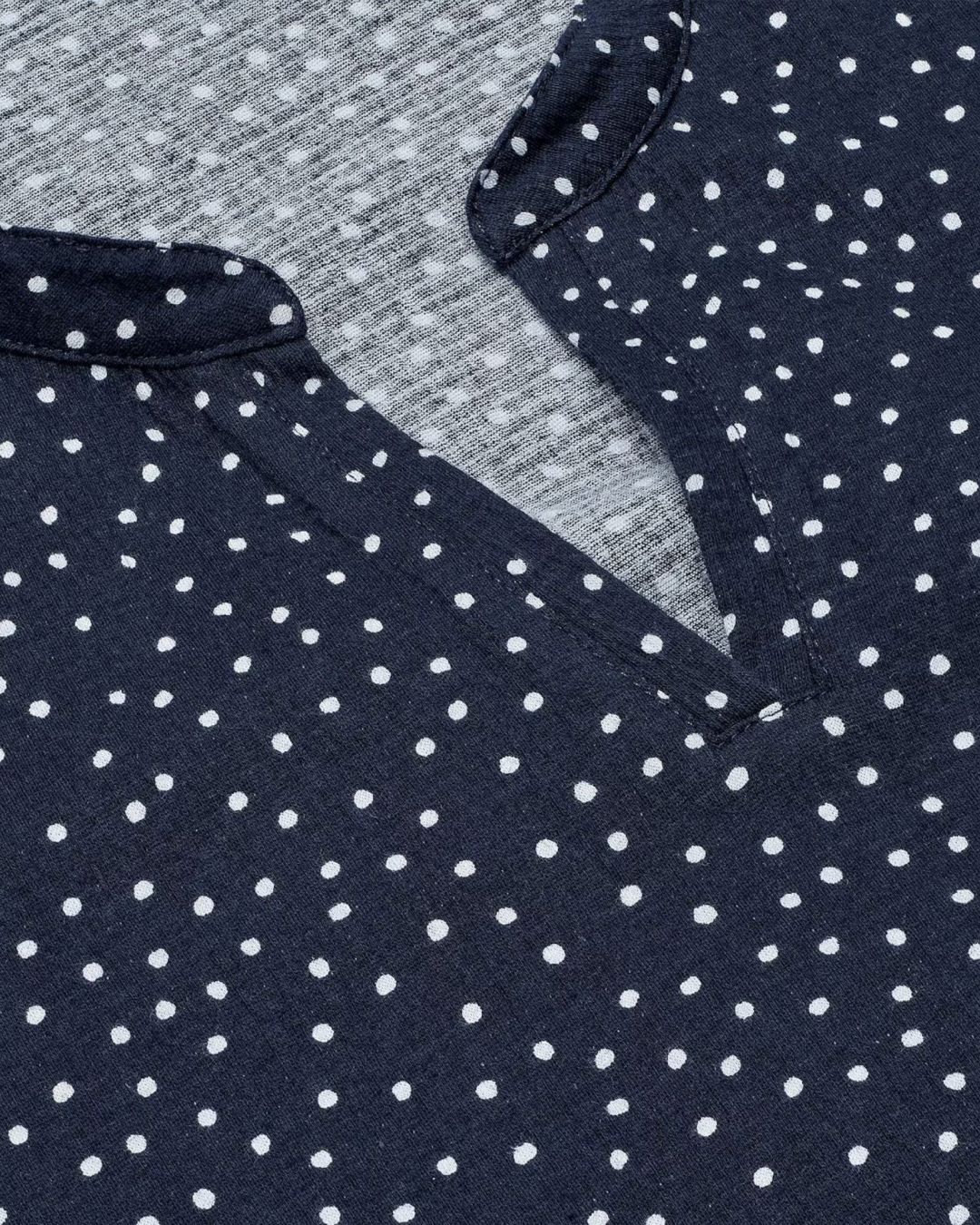 Trikåtunika krinklad