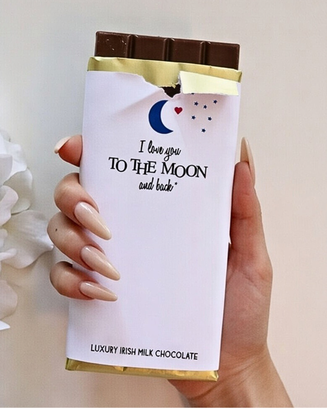 Choklad med budskap