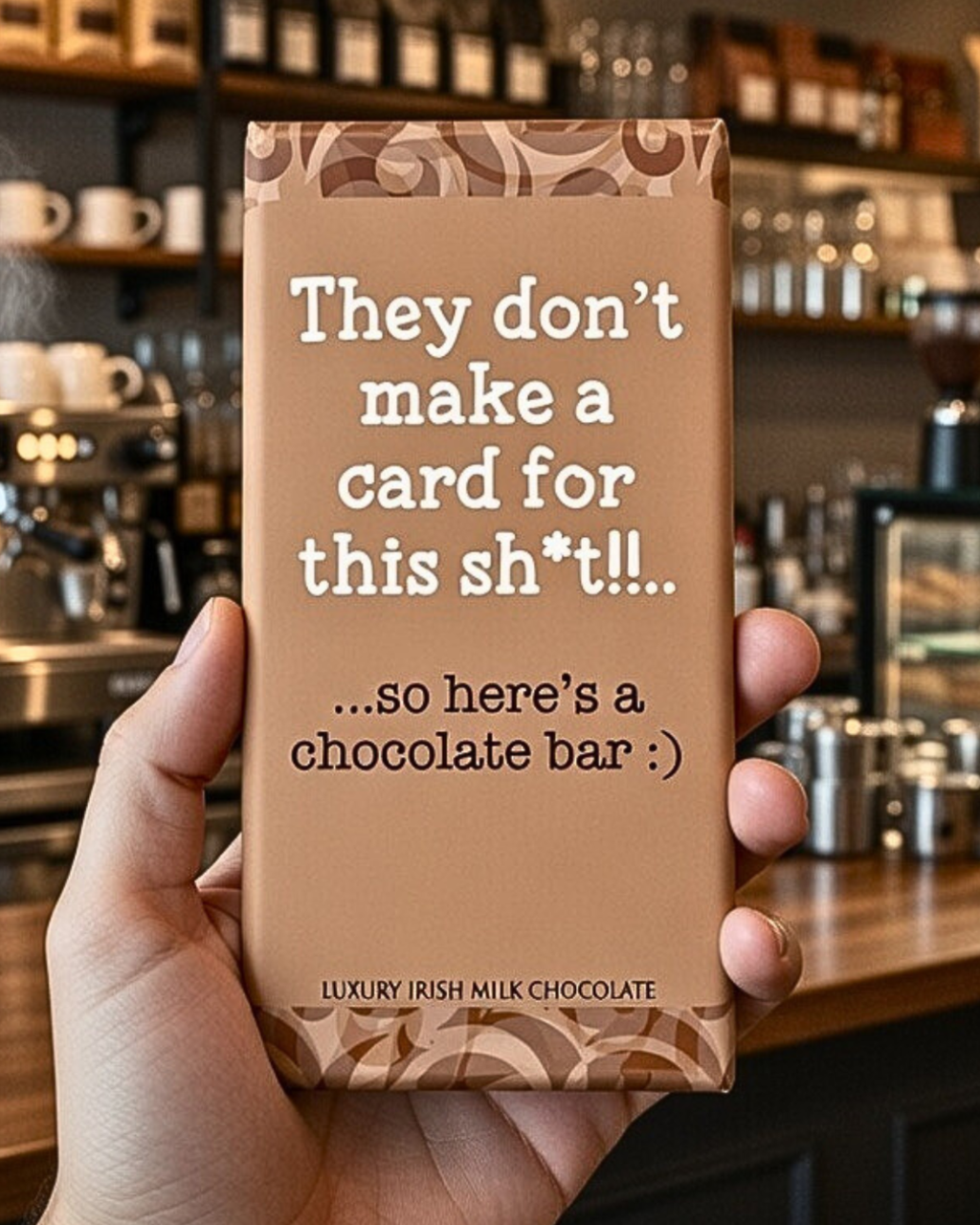 Choklad med budskap