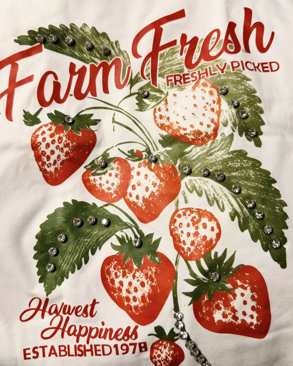 T-shirt Jordgubbar