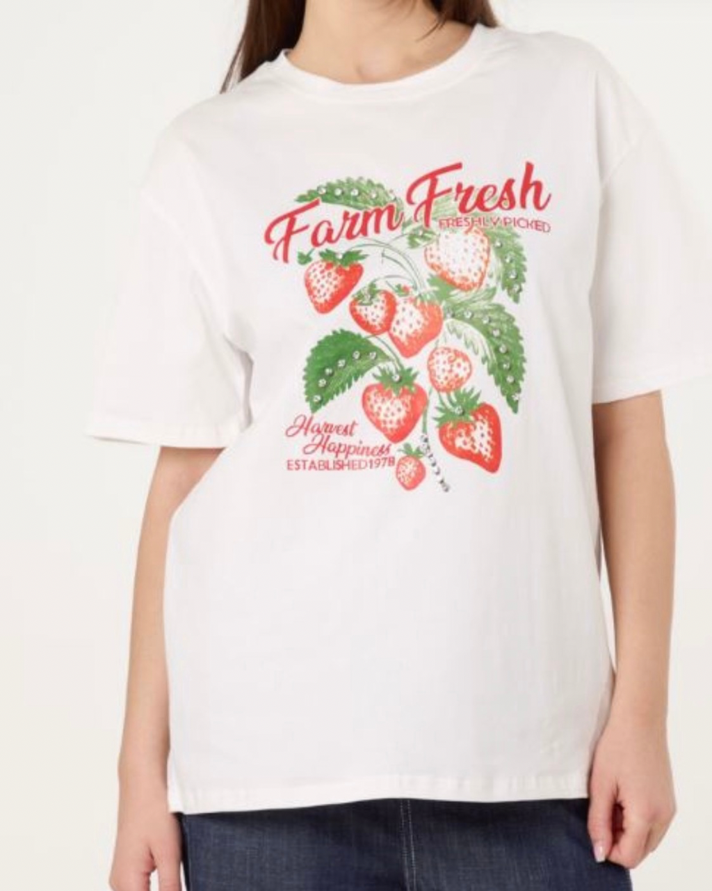 T-shirt Jordgubbar