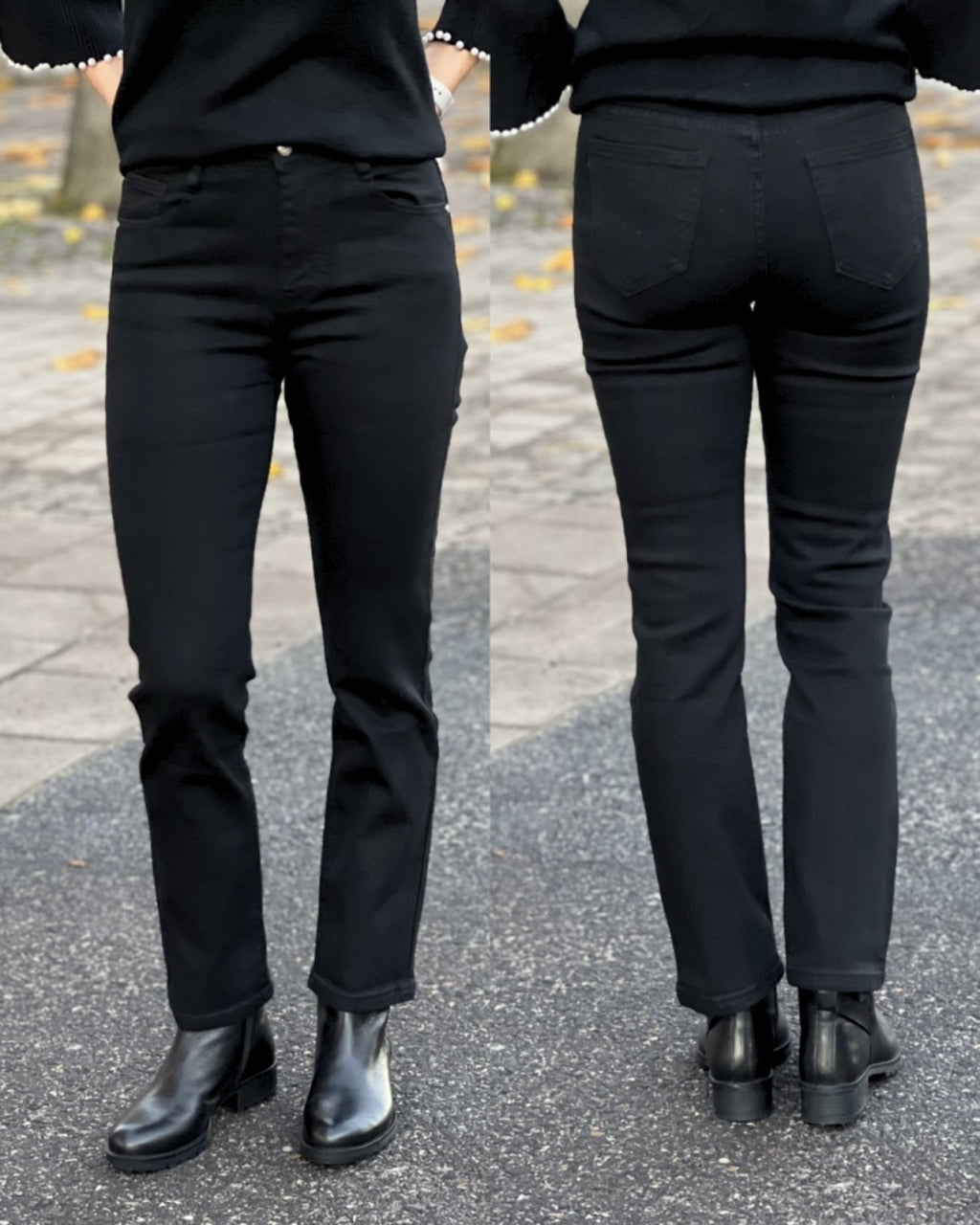 Jeans ankellängd