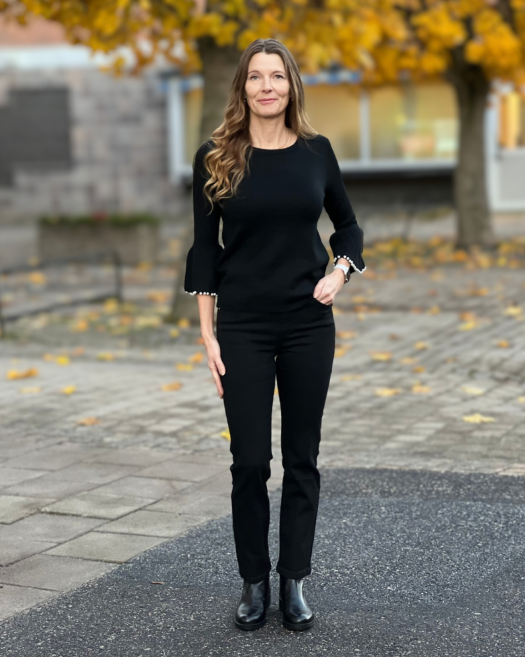 Jeans ankellängd
