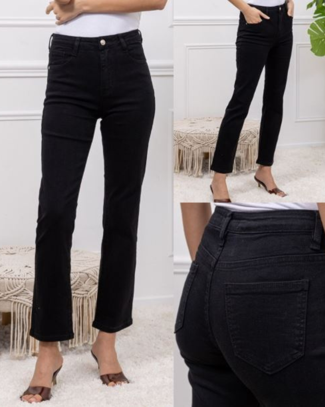 Jeans ankellängd