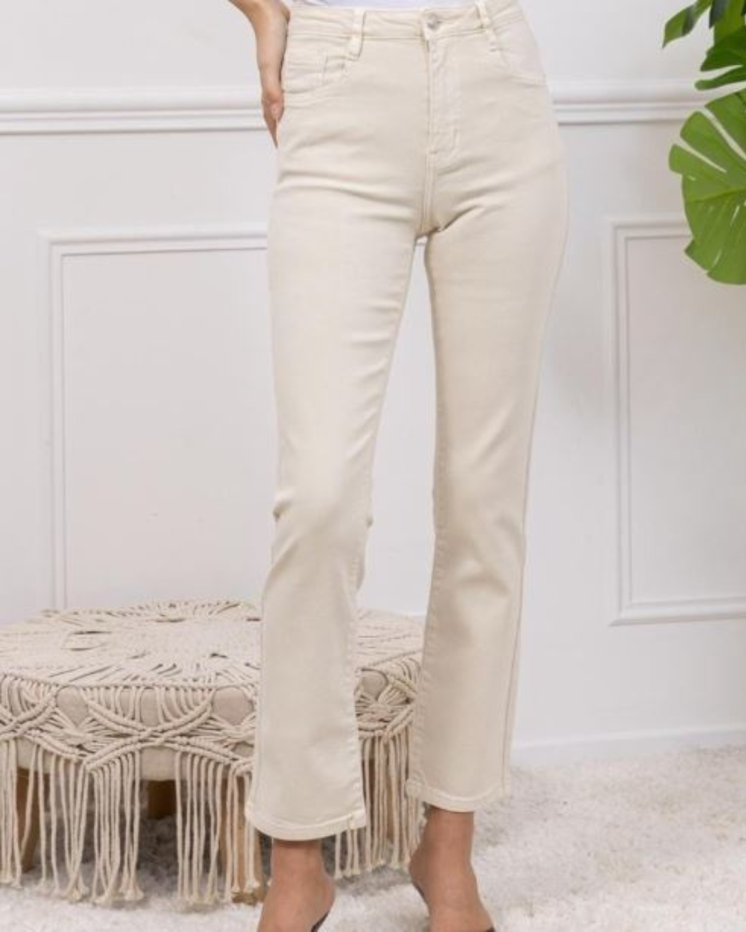 Jeans ankellängd