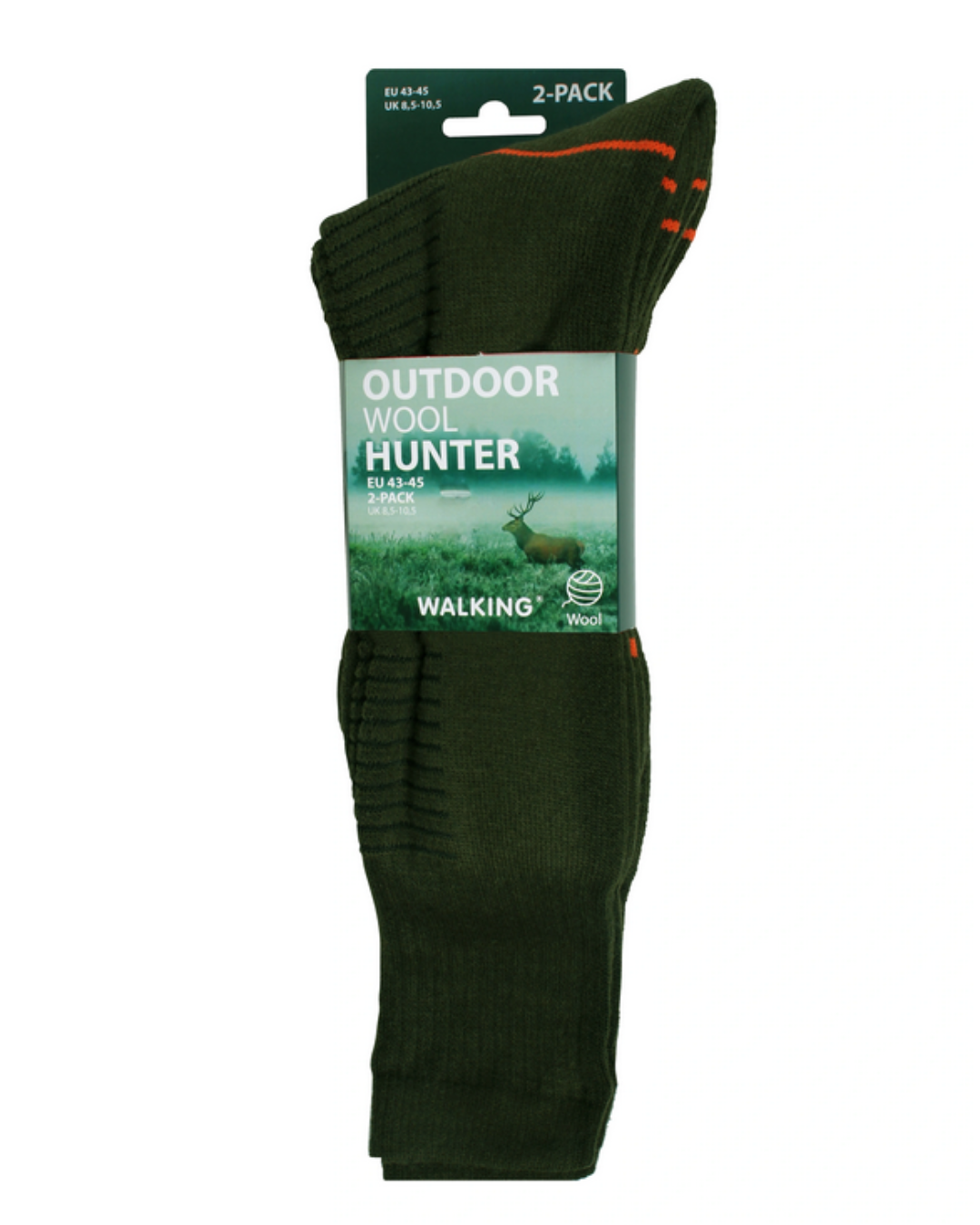 Jägarstrumpor 2-pack