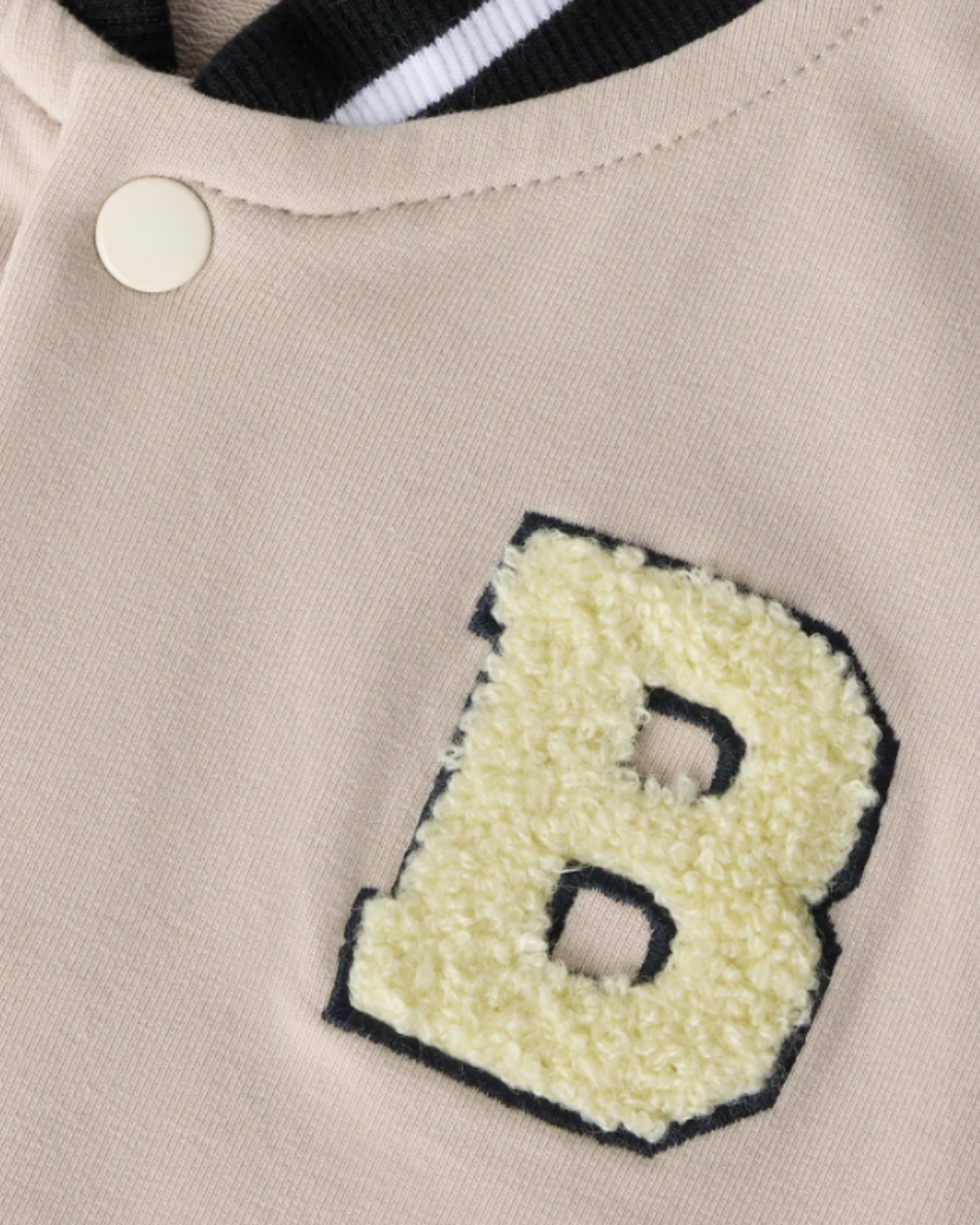 Sweatshirt med knappar