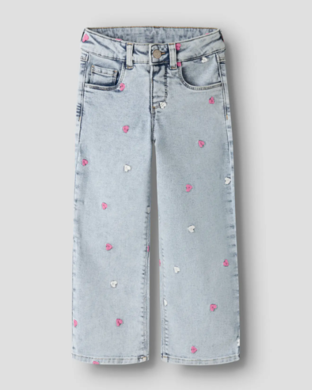 Jeans med vida ben