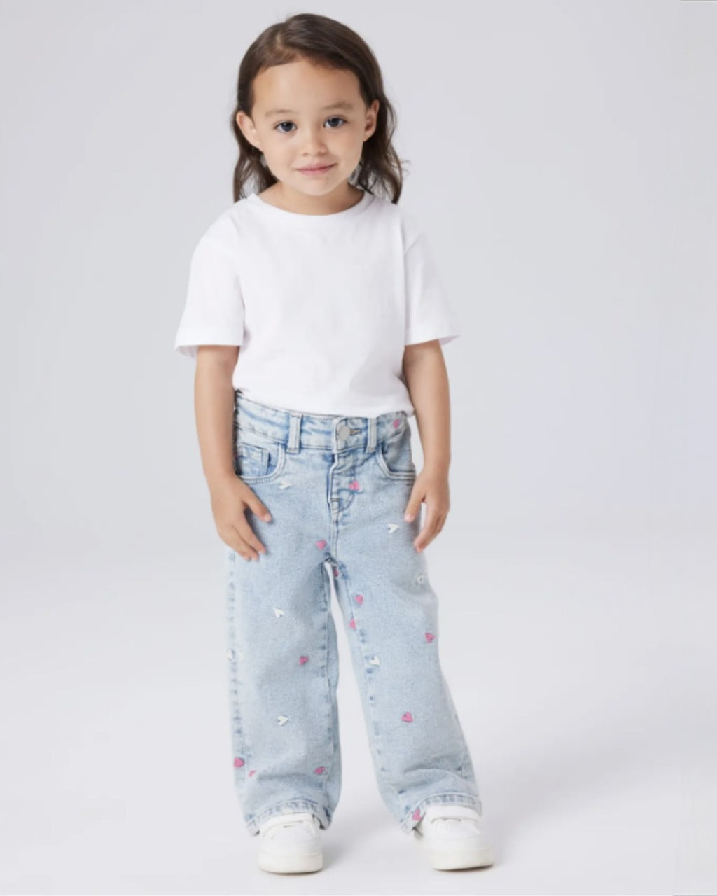 Jeans med vida ben