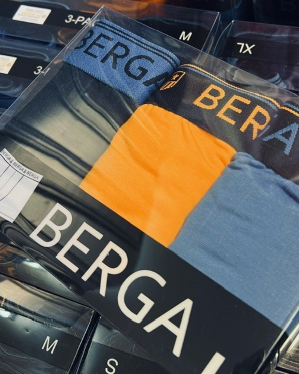 Boxerkalsonger utan gylf 3-pack