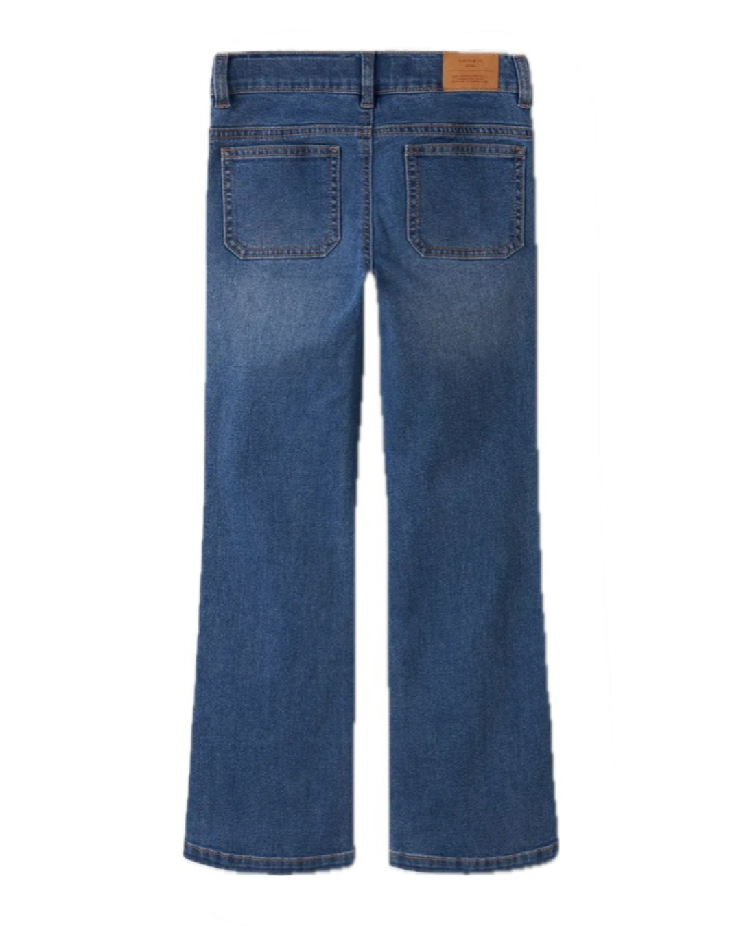 Jeans med trendiga fickor