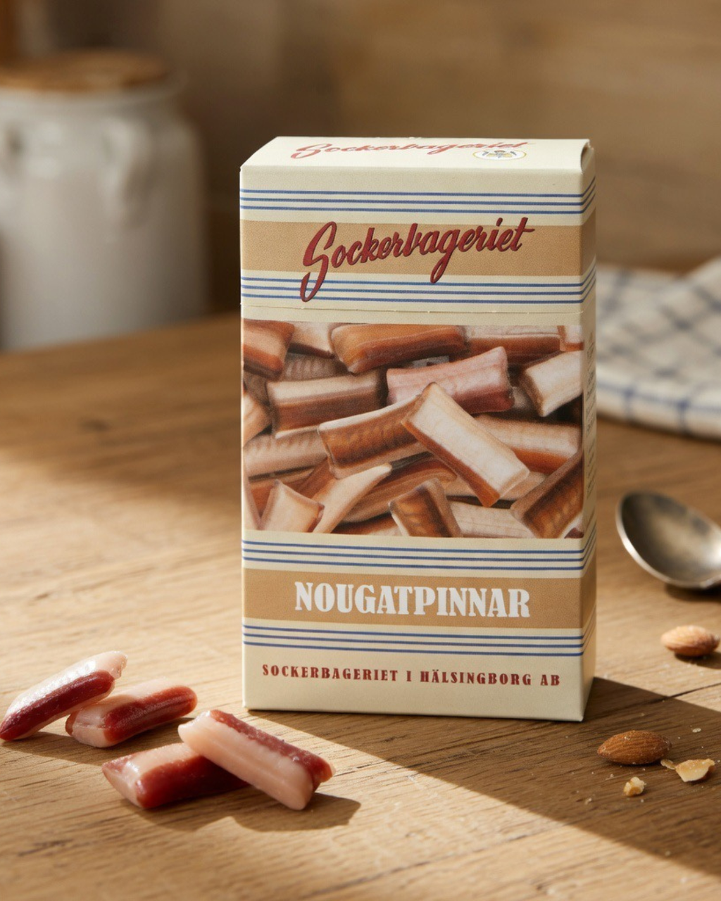 Retrokarameller i ask