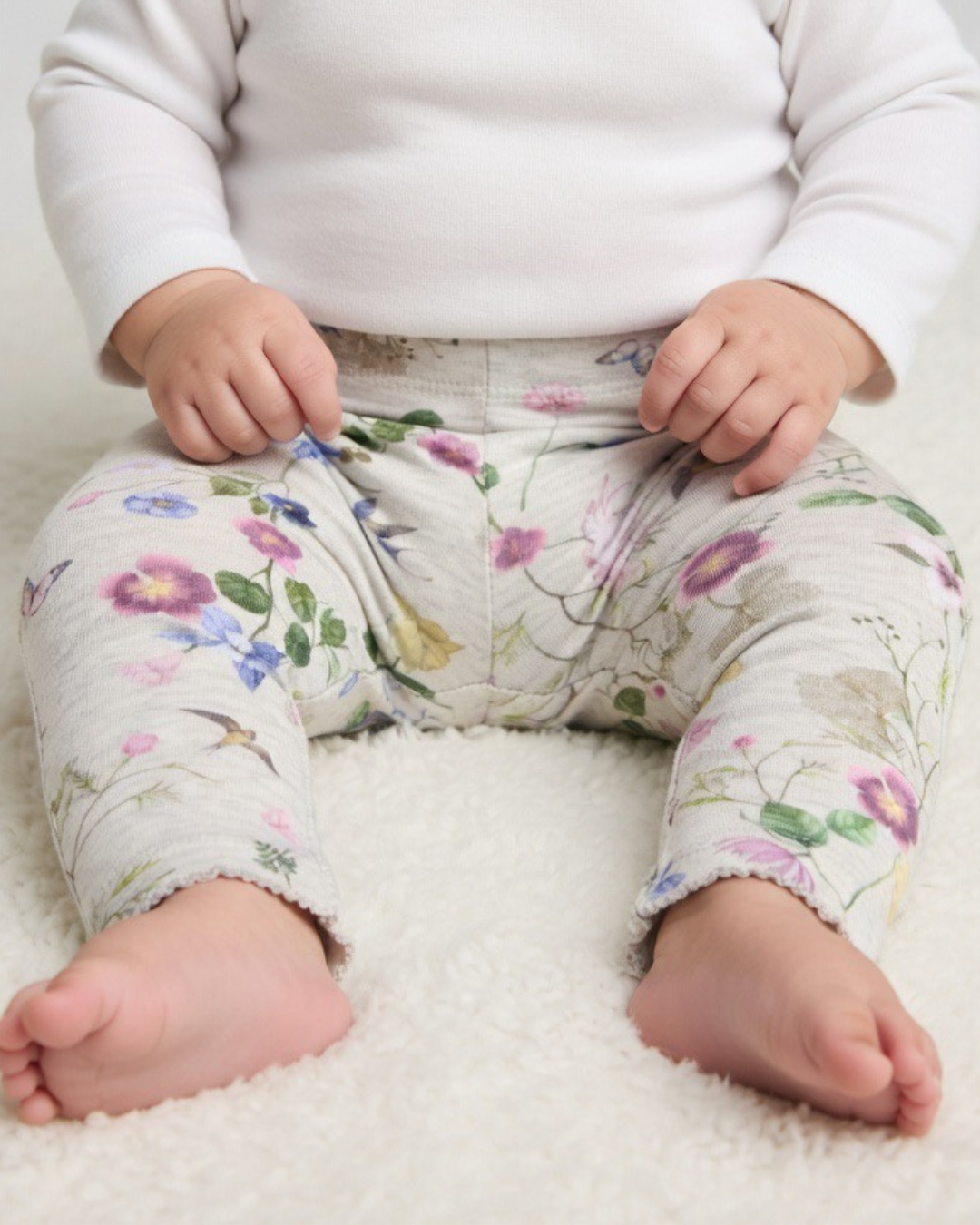 Leggings blommor