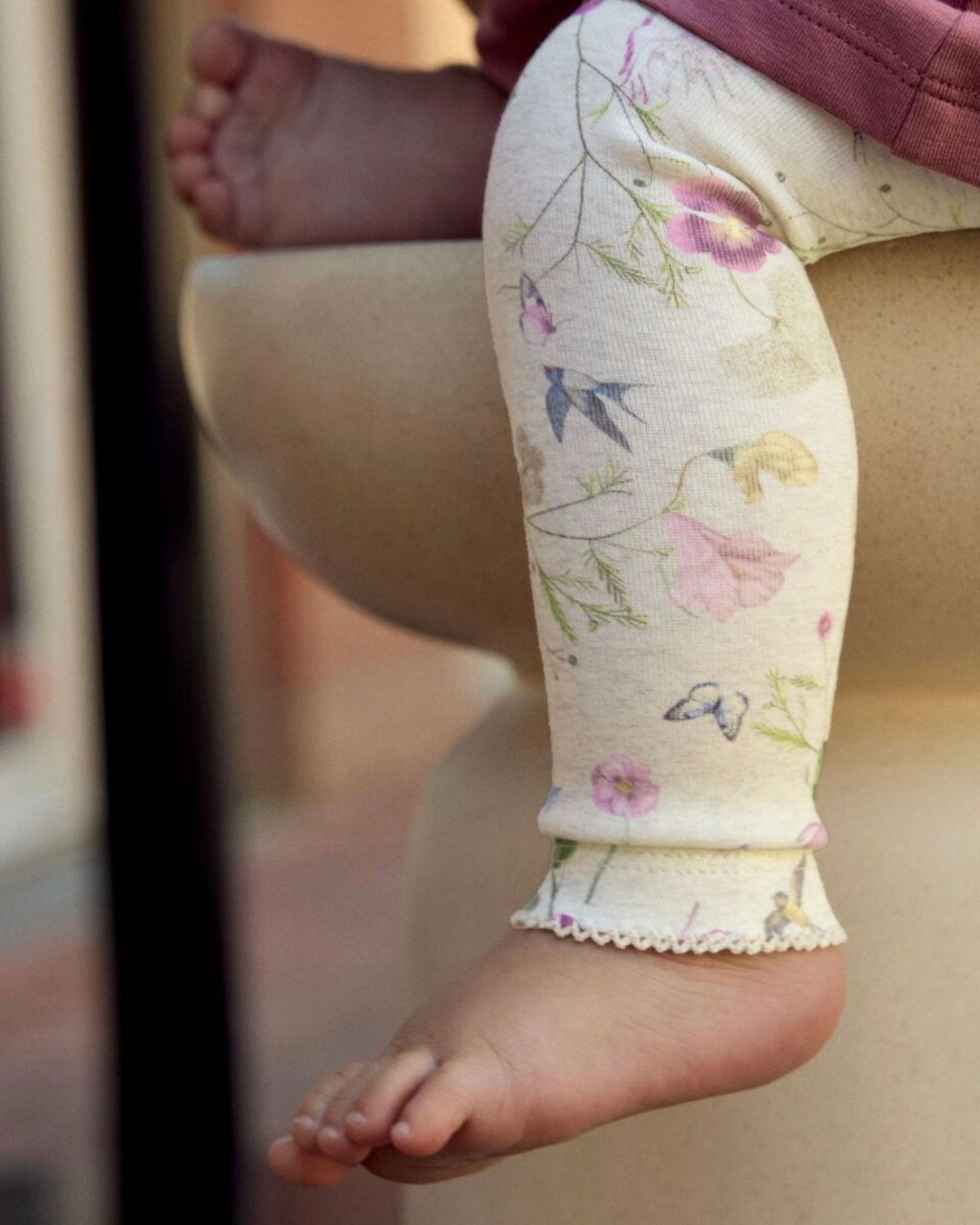 Leggings blommor