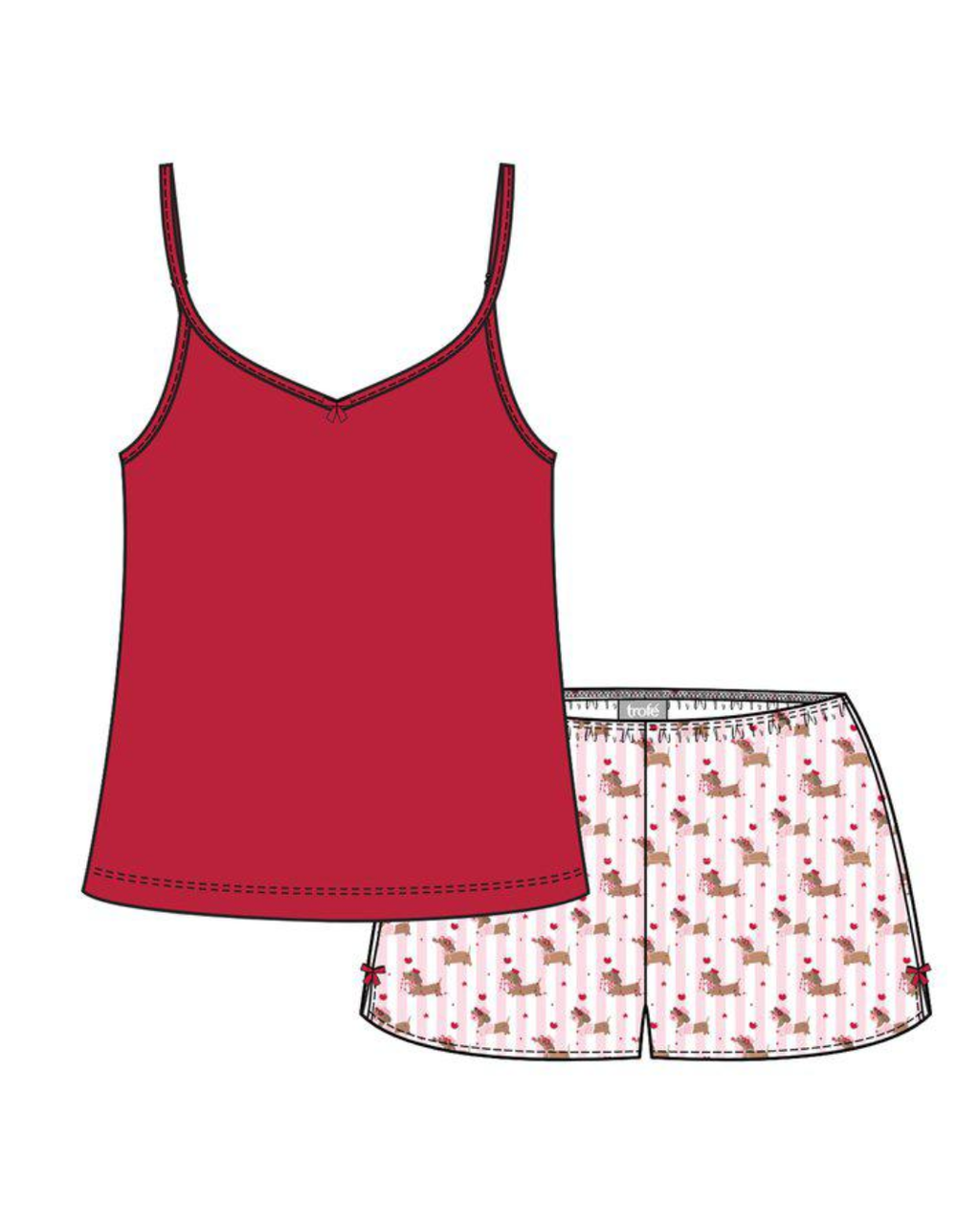 Pyjamas taxmotiv
