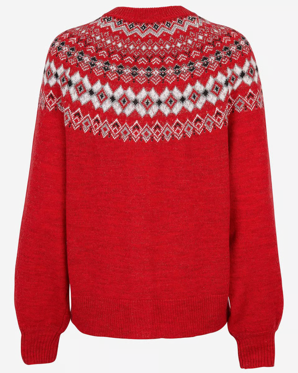 Cardigan jacquardstickad