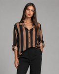 Blus randig