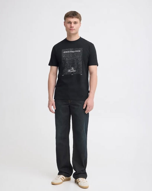 T-shirt med tryck