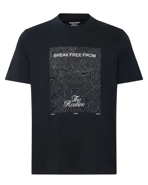 T-shirt med tryck