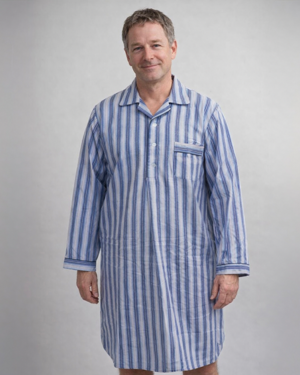 Flanellnattskjorta