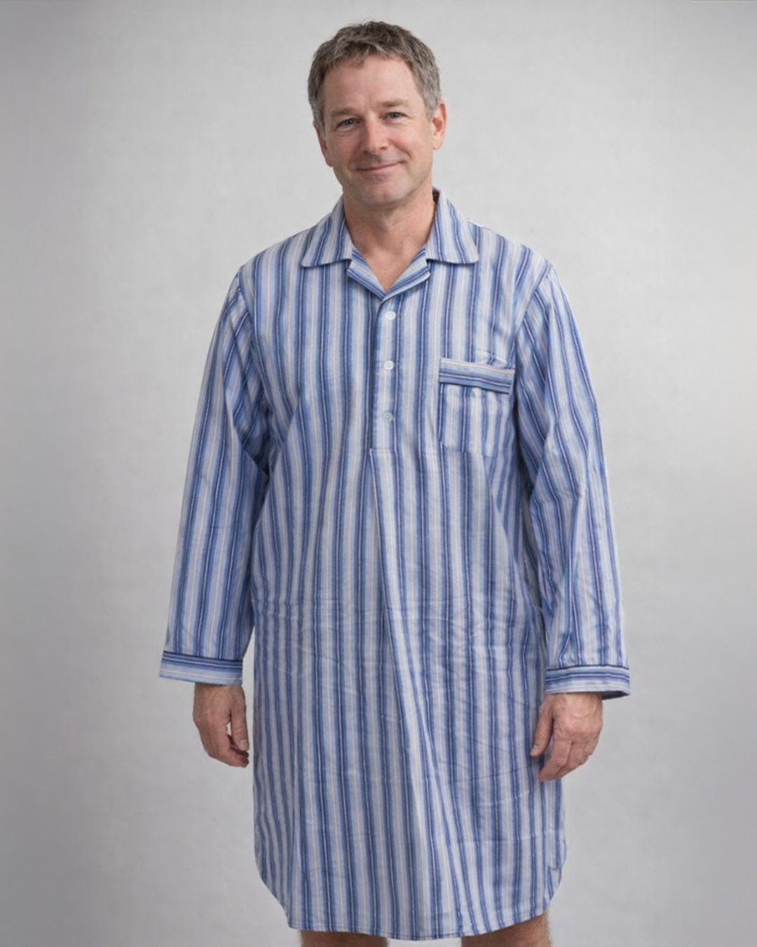 Flanellnattskjorta
