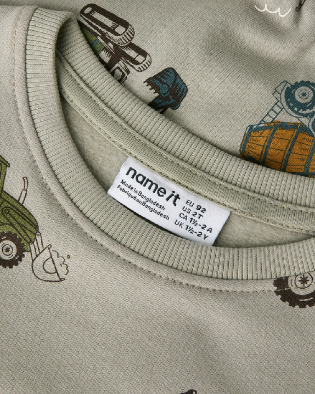 Sweatshirt grävmaskin